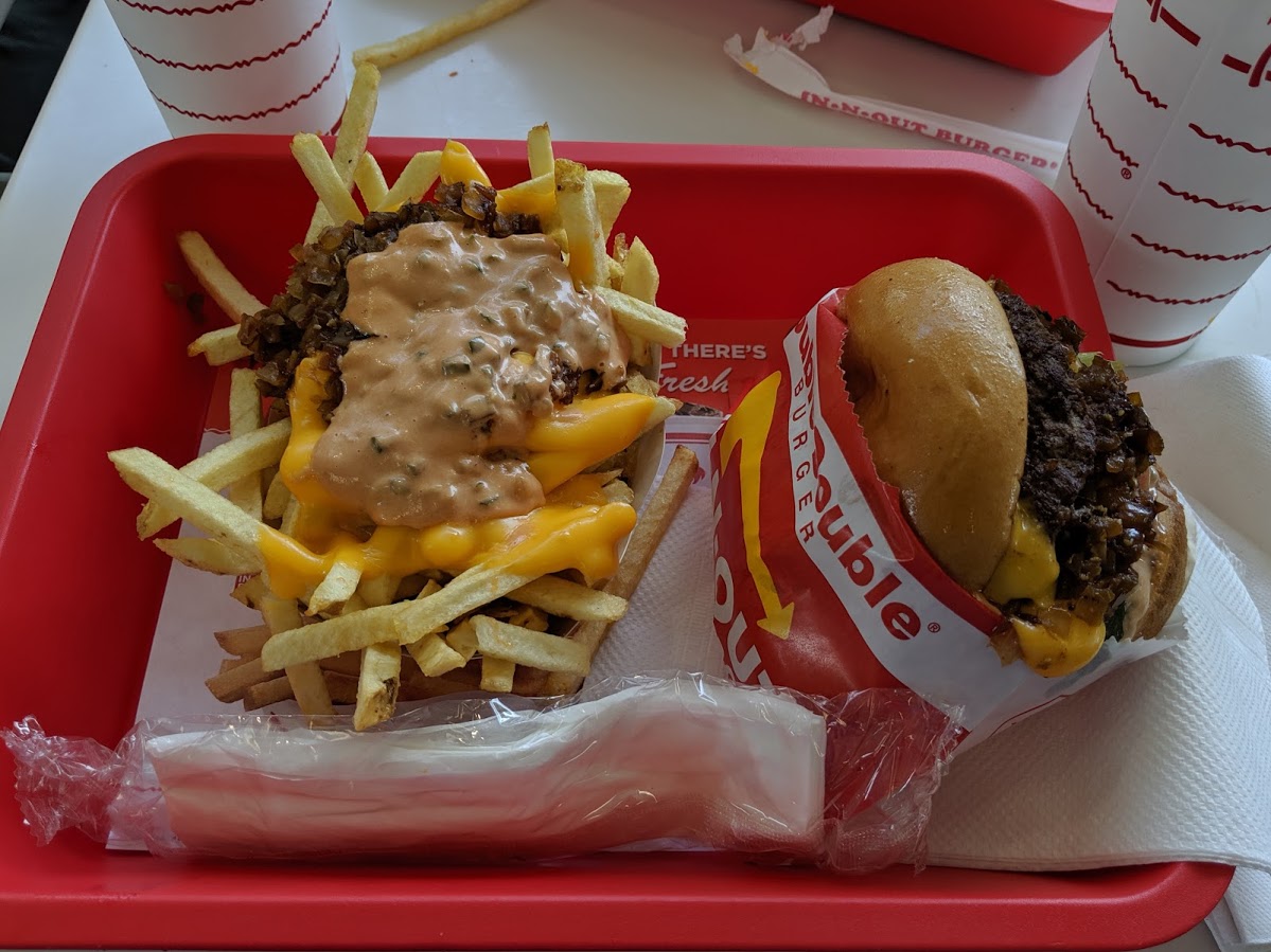 The In-N-Out Animal Style Burger